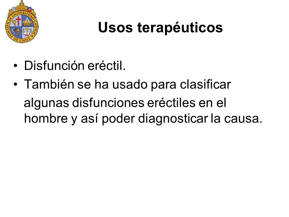 la clonidina causa disfunción eréctil
